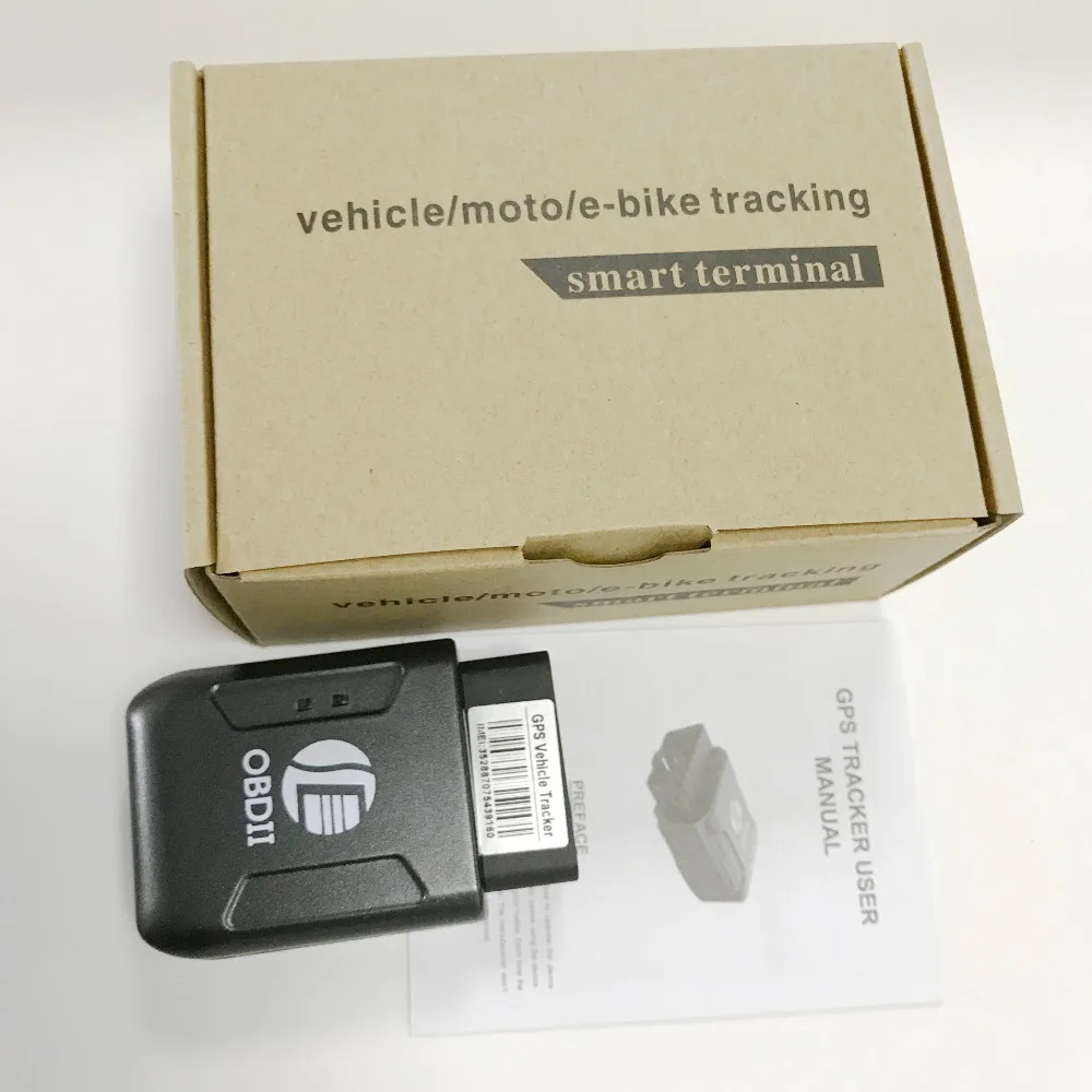 Мини Plug Play OBD GPS трекер Автомобильный GSM OBDII Автомобильное устройство слежения OBD2 16