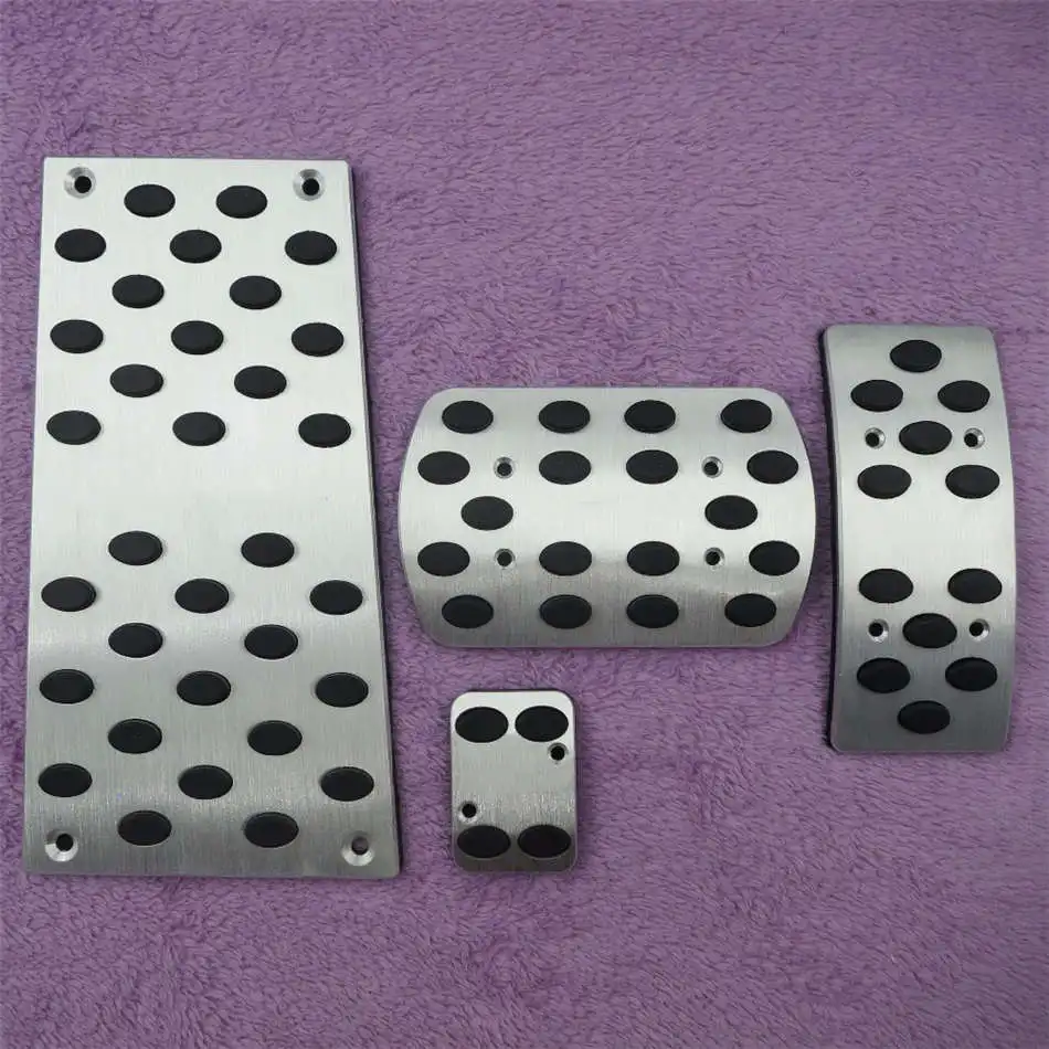 

DEE Car Accessory Aluminum alloy Non-slip For TOYOTA ALPHARD ESTIMA VELLFIRE 2006-2016 Accelerator Brake Footrest Pedal Pads pad