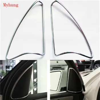 

For Mercedes Benz Ml300 320 350 400 450 500 550 2012 -2015 Gl350 400 500 2013-2015 Car Speaker Ring Cover Trim Klaxons Sticker