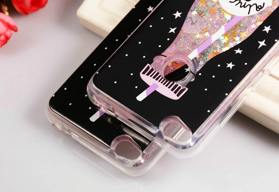 Icoque Liquid Cases For Huawei P8 Lite 2017 Case Glitter Silicon 3D Funda Capa Soft TPU Cover for Huawei Honor 8 Lite Case Armor (5)