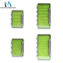 Maximumcatch тонкая коробка с силиконовой вставкой водонепроницаемая коробка с прозрачной крышкой