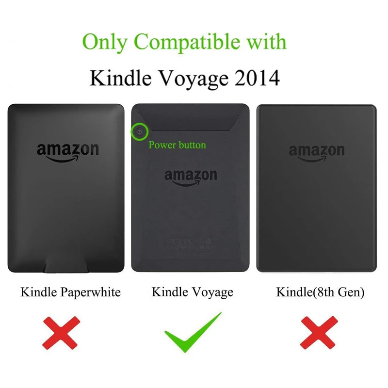 Чехол AROITA для Kindle Voyage( reader), ультра-тонкий модный защитный чехол с функцией автоматического пробуждения/сна