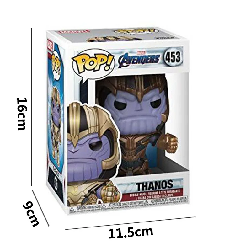 FUNKO POP Marvel Мстители: эндшпиль Доктор Стрэндж танос Тор Тони Старк Черная Вдова фигурка игрушки для детей Рождественский подарок