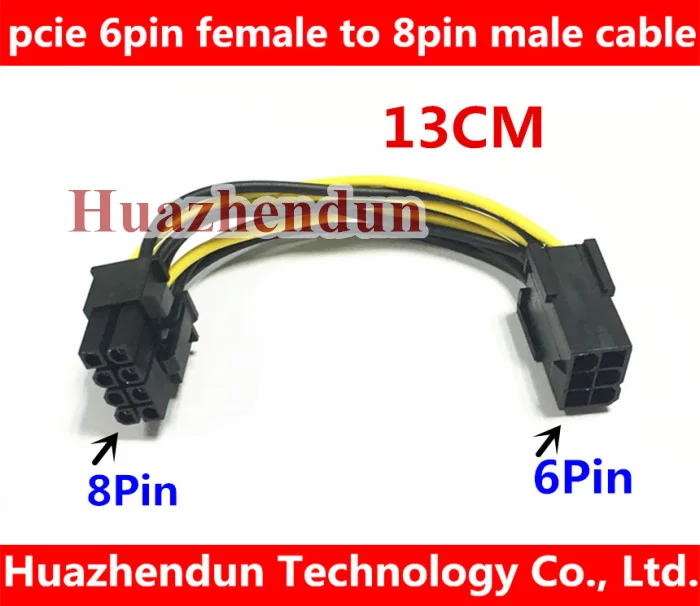 bilder für 100 STÜCKE 100% NEUE PCI Express 6 pin auf 8 pin Adapter Kabel PCIE Von Fabrik 6PIN auf 8pin Freies verschiffen 6 p 8 p bilder für 100 STÜCKE 100% NEUE PCI Express 6 pin auf 8 pin Adapter Kabel PCIE Von Fabrik 6PIN auf 8pin Freies verschiffen 6 p 8 p