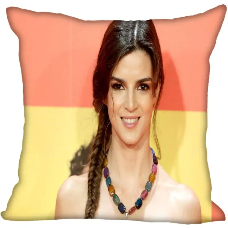 New Arrival Clara Lago Printed Square Satin Pillowcases zipper Custom Pillowcase one side Custom your image gift