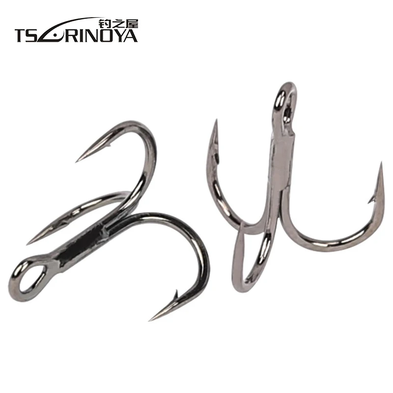 

(5pcs/pack) Tsurinoya 14# Treble Hook Barbed Hook 1 times To Strengthen The Sharp Lure Bait Hard Bait Hooks Fishing Hook