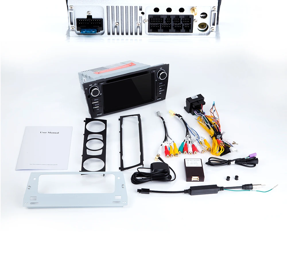 Best Josmile 1 din Car Multimedia  DVD audio Android 9.0 For BMW E90/E91/E92/E93 Navigation 3 Series GPS Player Bluetooth Wifi  OBD2 17