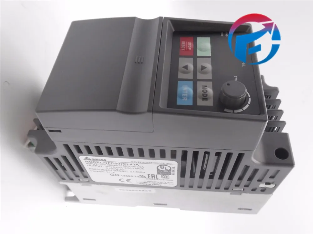 Дельта Инвертор VFD привод VFD007EL43A 3 фазы 380 в 0 75 кВт 1HP 1 ~ 600 водяной насос Гц &