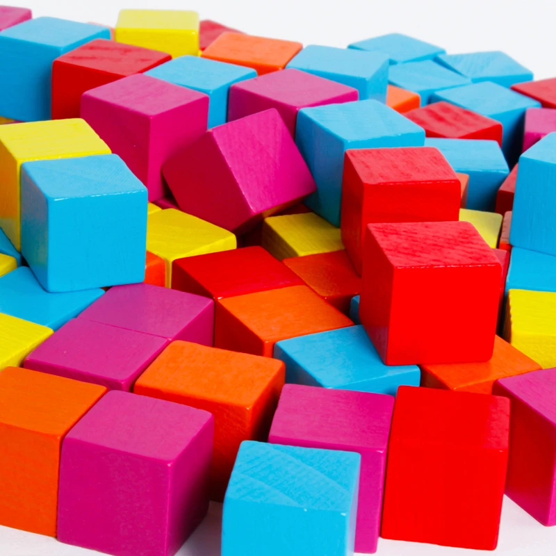 Gros Bebe Jouets 100 Pieces Carres Multicolore Blocs De Construction 1 9 Cm Cube Jouets Educatifs Petite Taille Blocs Mignon Cochon Poche Cadeau Aliexpress