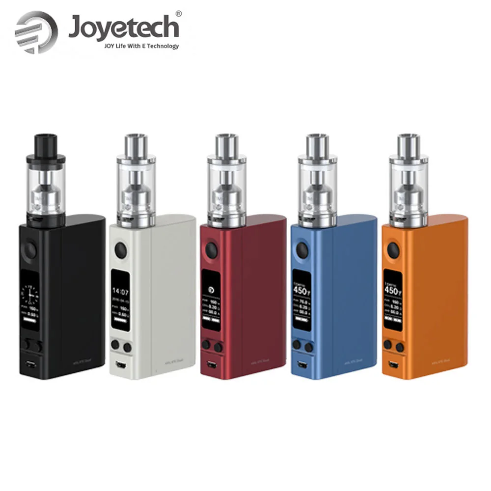 

Original Joyetech eVic VTC Dual with Ultimo Kit 75/150W 4ml ULTIMO Atomizer MG Ceramic 0.5ohm head Electronic Cigarette