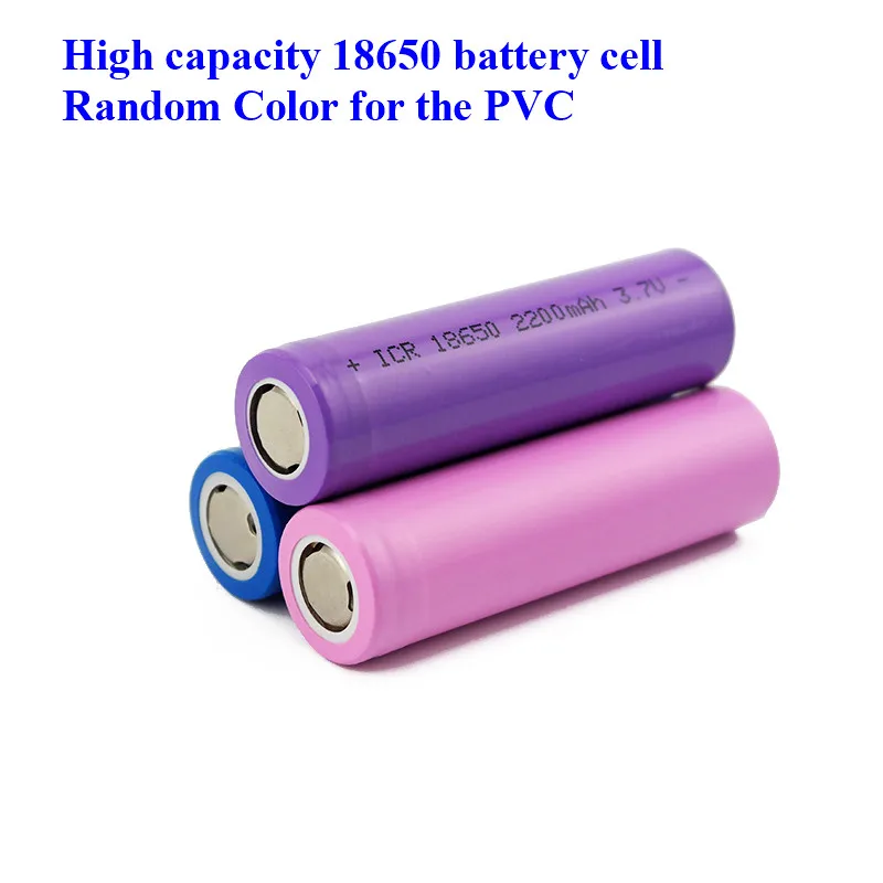 1pc/lot Very Cheap 18650 1200mah 1500mah 2200mah 2600mah 18650 3.7V rechargeable Li-ion battery