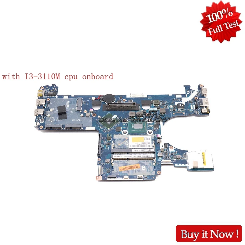 Nokotion QAM00 LA-7731P для Dell Latitude E6230 CN-0WV99V 0WV99V WV99V материнская плата ноутбука с I3-3110M CPU на