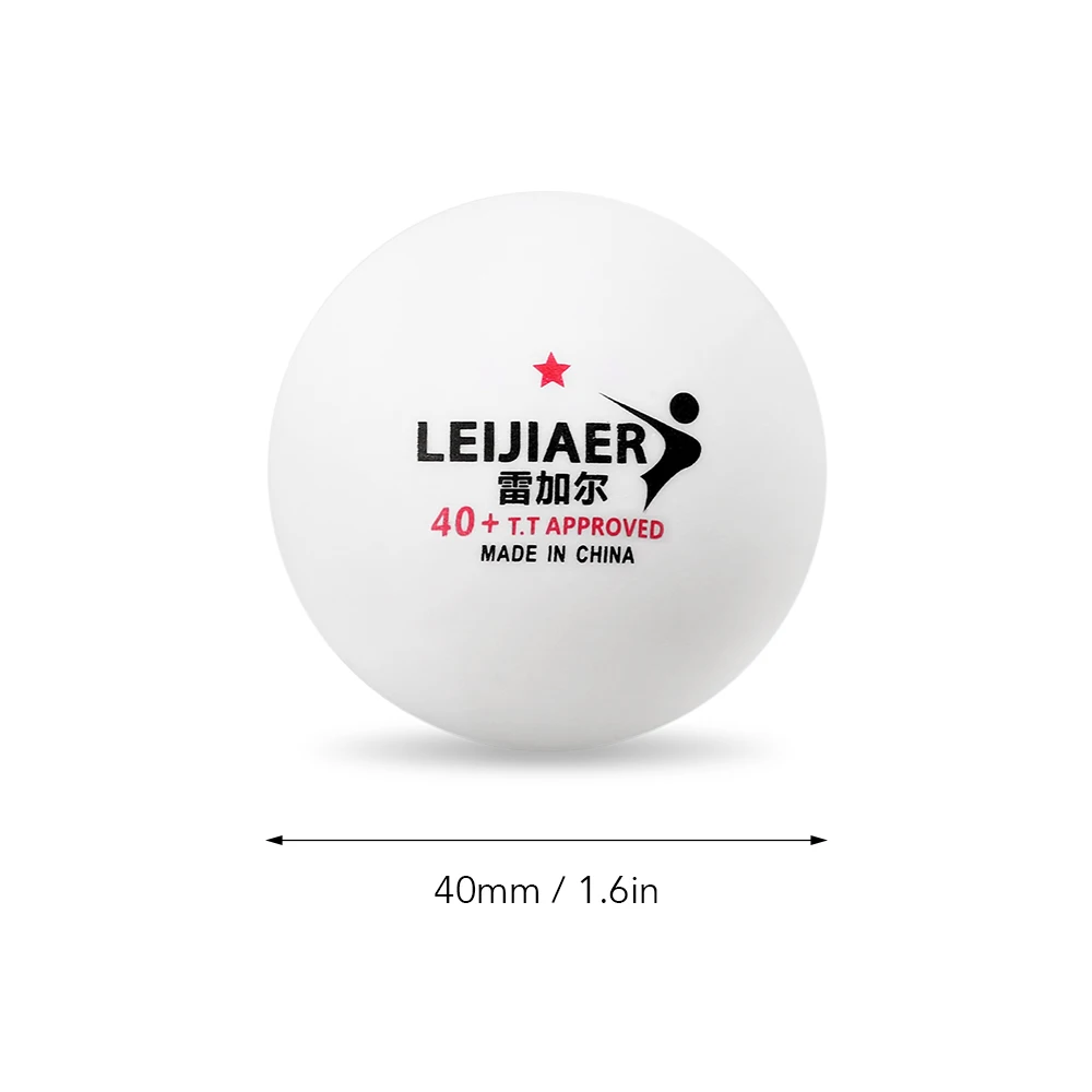 2019 Новые 6 шт белый/оранжевый 1/2/3-Star 40mm мячи для настольного тенниса для пинг-понга тренировочные мячи