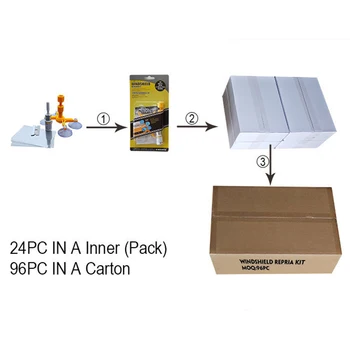 

2ml Durable Car Windshield Repair Kit Accessories Auto Car Window Repairing Practical Tool Set