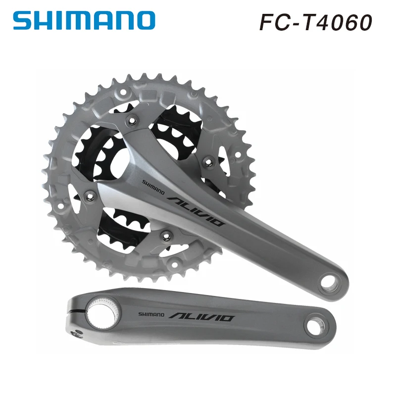 Shimano ALIVIO FC-T4060 шатуны 3*9s 27S mtb велосипед Звездочка T4060