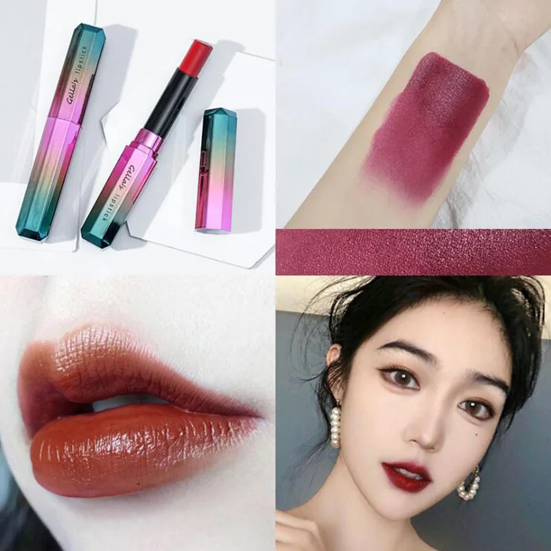 

Brand Makeup Lipstick Matte Organizer Popular 8 Colors Long Lasting Waterproof Nude Lipstick Matte Lip Cosmetics