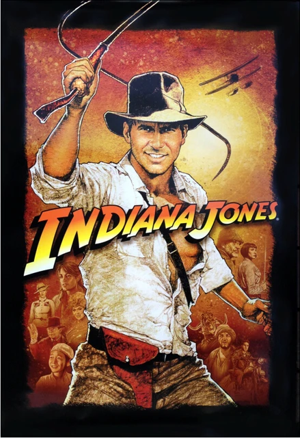 Image result for indiana jones movie poster