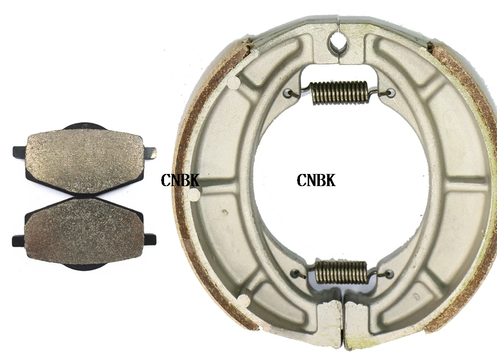 Brake Pads Shoe Drum Set for ITALJET 100 125 150 LC Milennium 00 - 01 MBK XC Vertex 97 YAMAHA XT 350 91-95 Front Rear Onroad | Автомобили
