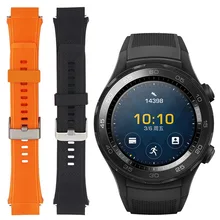 Сменные аксессуары для умных часов, быстроразъемный ремешок для наручных часов TPE, ремешок для HUAWEI watch 2, Спортивная одежда на Android 2,0