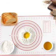 Умные силиконовые коврики для выпечки с измерением для теста пиццы антипригарным держателем Кондитерские Кухонные гаджеты Инструменты для приготовления пищи формы для выпечки