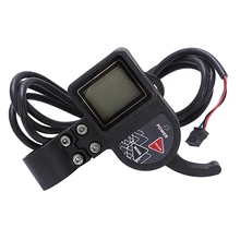 Electric scooter 36V instrument controller three-speed adjustable speed power mileage display