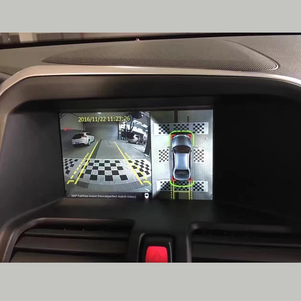 

Car Parking Assistance System With DVR HD 360 Degree Panoramic Camera Interface For After 2015 Volvo S60L XC60 V60 V40