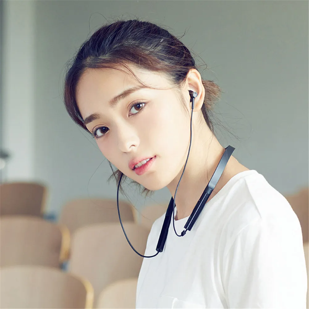 Pаспродажа Оригинальные Xiaomi Bluetooth наушники с шейным воротником молодежное издание спортивная беспроводная Bluetooth гарнитура с микрофоном наушники