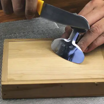 

Finger Chop Safe Slice Stainless Steel Finger Guard Protect Kitchen Hand Protector Knife Slice Cutting Finger Protection Tools