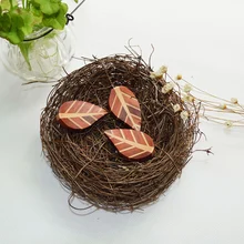 Одна пара дерево Палочки китайские стойки листья узор 4.7*2.8 см из натурального дерева Материал ручной работы Палочки китайские стенд