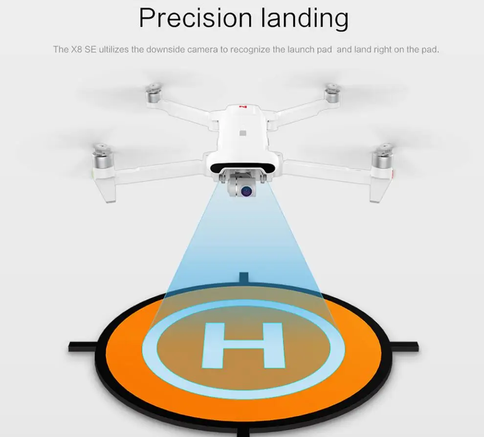 Квадрокоптер Xiao Mi FIMI X8 SE Ру Дрон с камерой 4K HD дополнительные батареи 5 км FPV 3