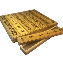 Дзен бамбуковая курильница для благовоний прямоугольник Китайский Будда Курильница с держателем домашний декор