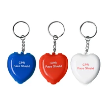 Free Shipping hot selling CPR Mask CPR face Shield mini box for cpr training