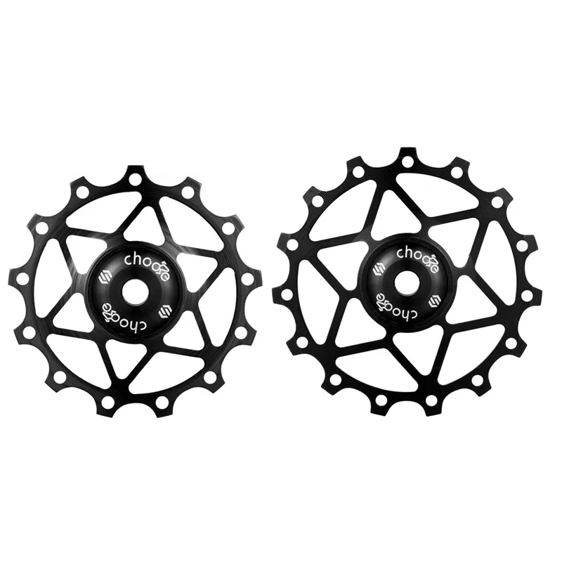 Новинка года Mtb велосипед задний переключатель Шкивы 13 т/15 т керамические подшипники для SHIMANO и SRAM 11 скорость Jockey колеса 3 цвета