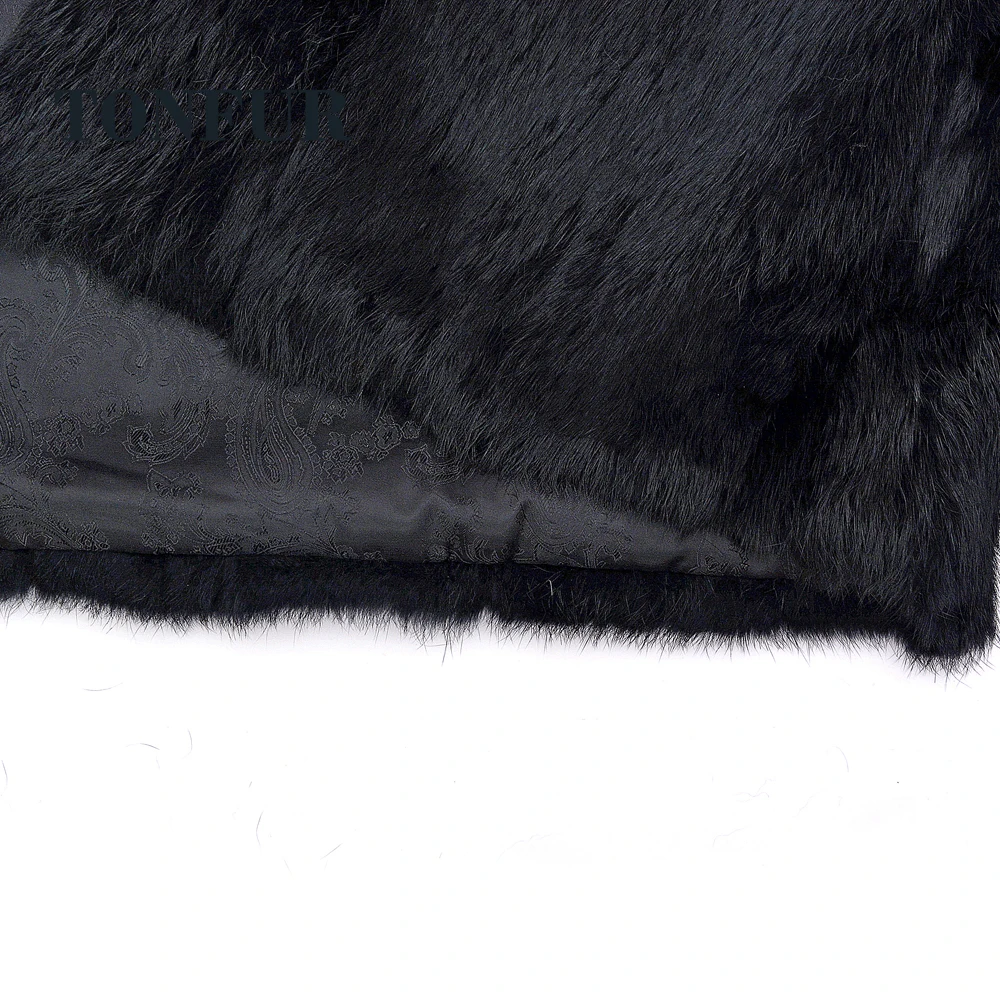 Длинное пальто с меховым капюшоном, 1 м, индивидуальное пальто большого и длинного размера плюс, фабричное, пальто с мехом кролика, женская зимняя верхняя одежда sr266