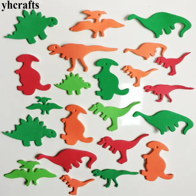 24PCS/LOT.Livestock Farm animal foam stickers kindergarten crafts Activity items Kids room