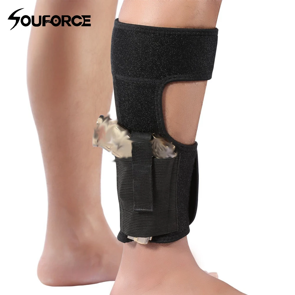 

Concealed Carry Ankle Leg Holster Neoprene Inner Material for Glock 17 19 22 23 Ruger 9mm Gun Pistol for Gun Accessories
