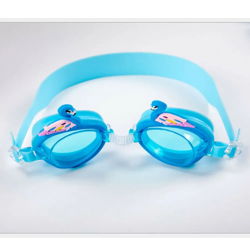 Детские плавательные очки, профессиональные плавательные очки, не запотевающие, анти-УФ очки для плавания в бассейне - Цвет: Бургундия