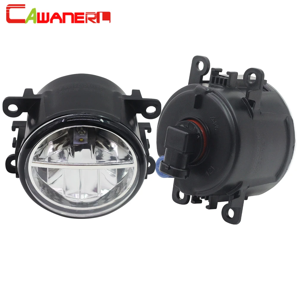 

Cawanerl For Peugeot 307 2002-2008 Car Styling LED Bulb Fog Light 4000LM 6000K White DRL Daytime Running Lamp 12V High Bright