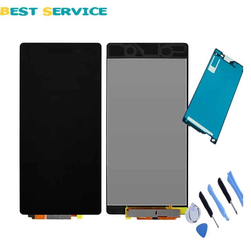 100 New For Sony Xperia Z2 D6502 D6503 D6543 L50W LCD Display with Touch Screen Digitizer