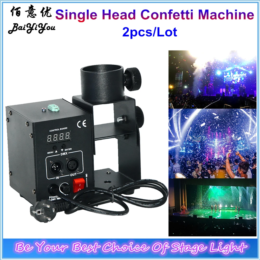 Buy Single Head Confetti Streamer Machine DMX Control