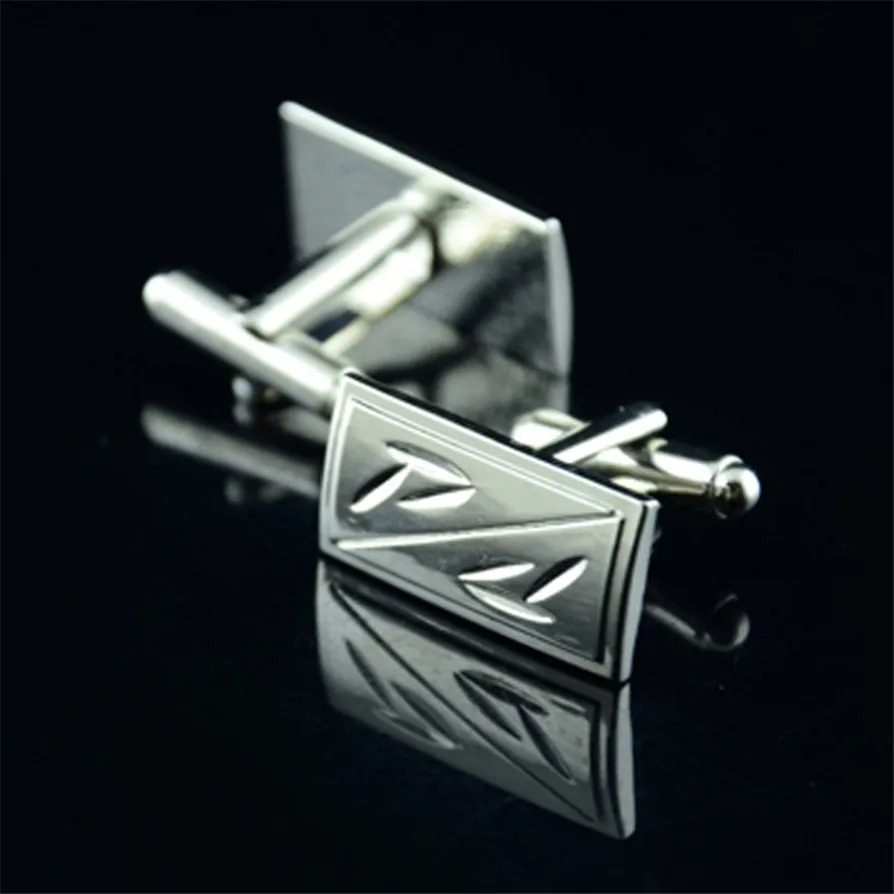 1 color Cufflinks 2018 Hot New Simple Bamboo Cufflink Suit Lapel Men"s