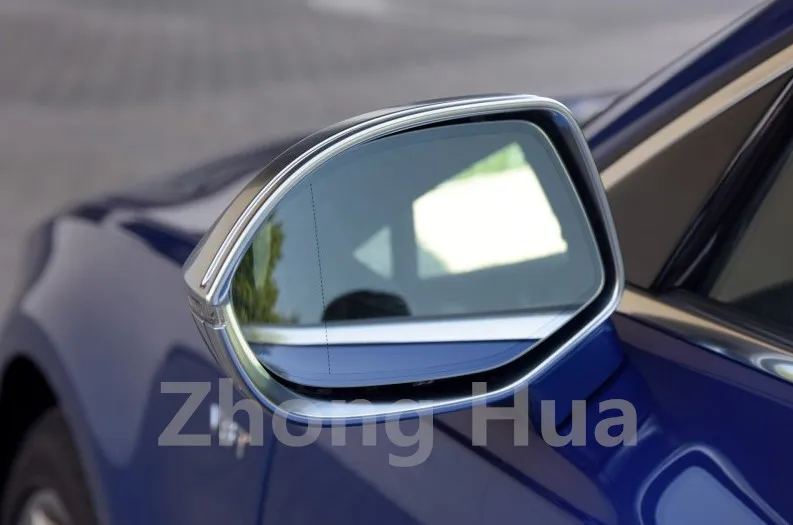 Крышка зеркала заднего вида подходит для AUDI A7/S7/RS7 2010- ABS ally хром Полная замена боковое зеркало заднего вида алюминиевые крышки