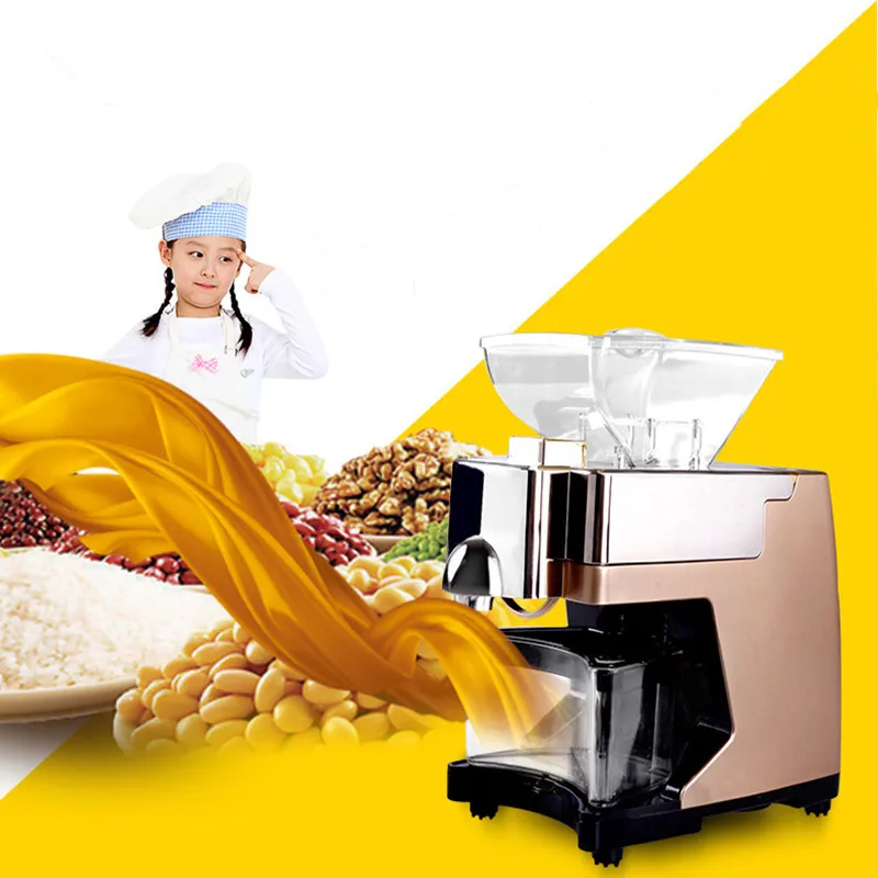 Home use mini oil press machine sunflower oil extractor vegetable seeds