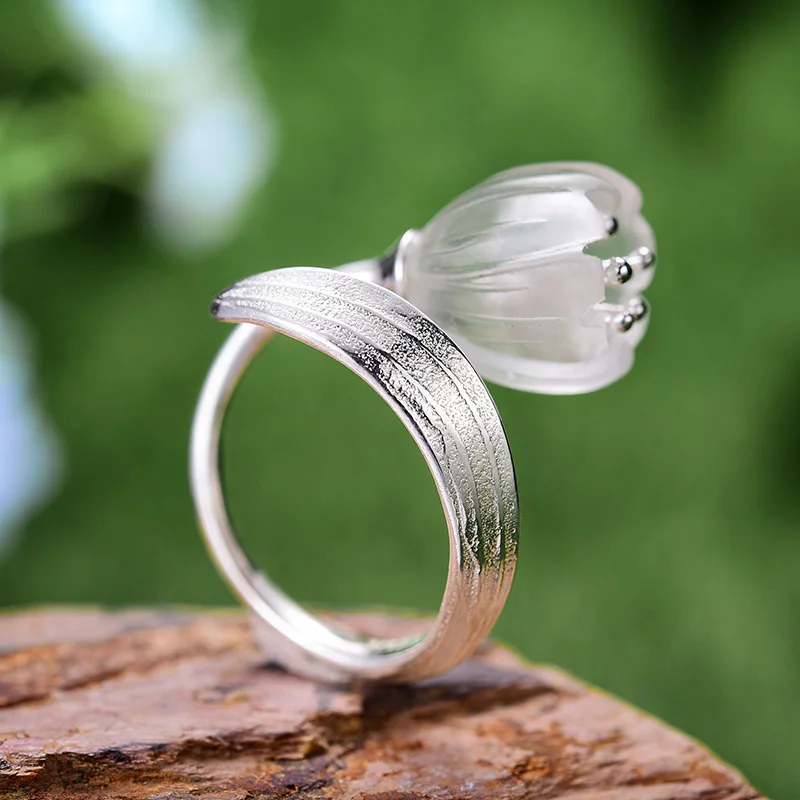 Bague fleur de lotus