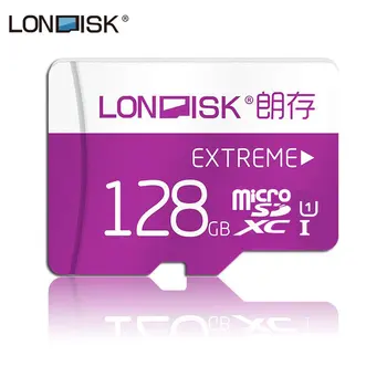 

Londisk Microsd 128GB UHS-1 Micro SD Card Class 10 Flash Card Real Capacity Memory Card 128GB for Smartphone/Tablet