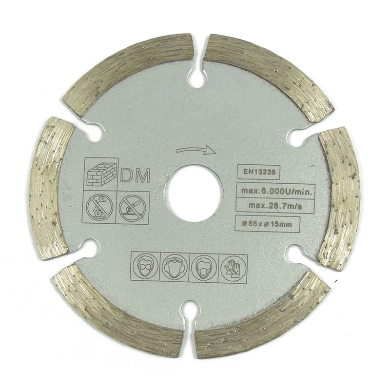 5pcs 85mm Mini Circular Saw Blade Bore 15mm for Wood Cutting Power Tools Accessores Wood Saw Blade