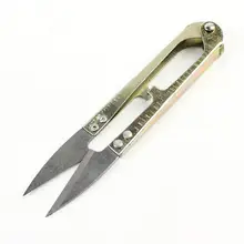 Зажим для ниток портной пряжи Пружинные ножницы стежка Резак Отделка для шитья ножницы-кусачки(случайный цвет