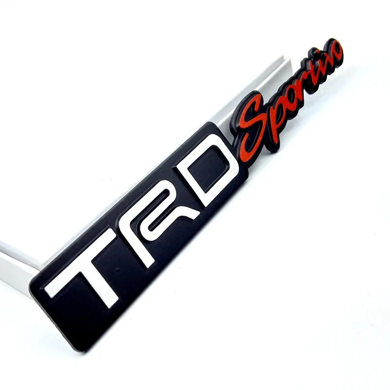 3D алюминиевый сплав TRD Sportivo автомобильный стикер эмблема значок автомобильный Стайлинг для toyota Гоночный автомобиль логотип JDM