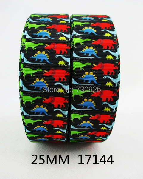 

(5yds per roll) 5Y17144 kerryribbon David accessories 1'' printed ribbon Grosgrain ribbon Wedding Decoration Gift Wrapping DIY