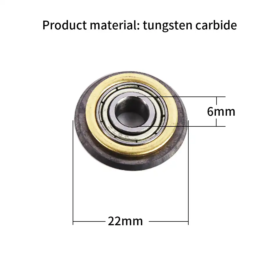Manual Tile Cutter Wheel Rotary Bearing Wheel Tile Brick Cutter Replacement For Cutting Machine 22mm Cutting Tools